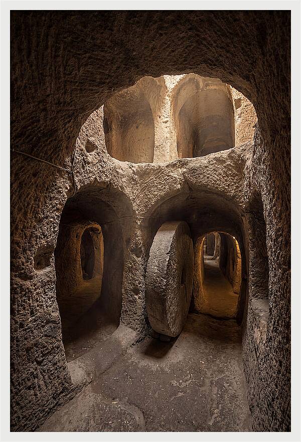 Inside Derinkuyu Underground City