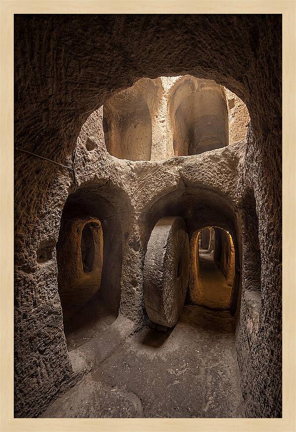 Inside Derinkuyu Underground City