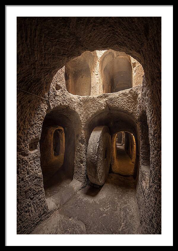 Inside Derinkuyu Underground City