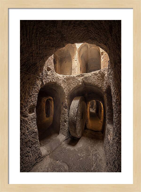 Inside Derinkuyu Underground City