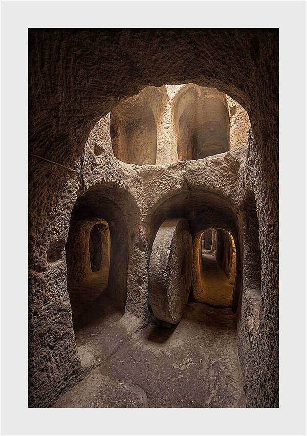 Inside Derinkuyu Underground City