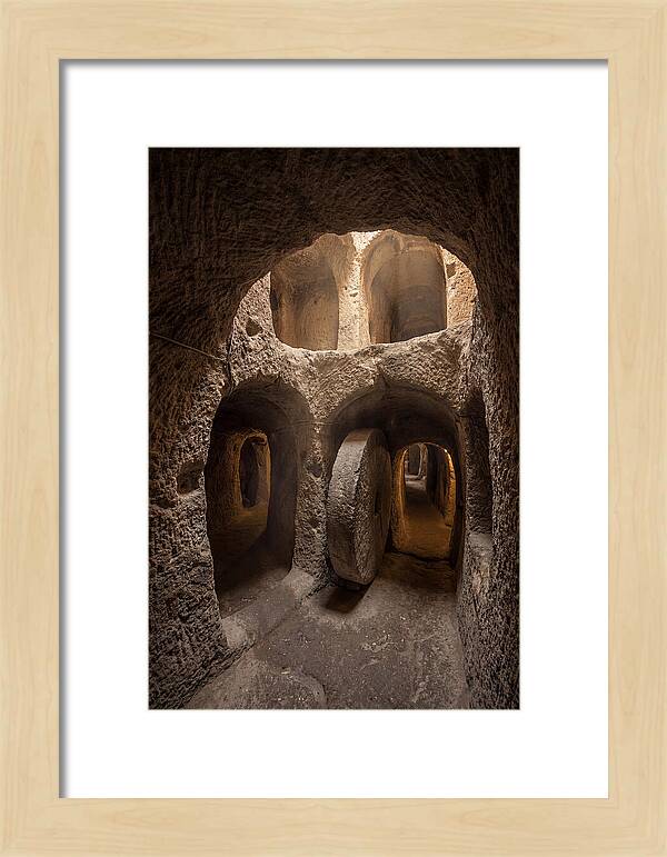 Inside Derinkuyu Underground City