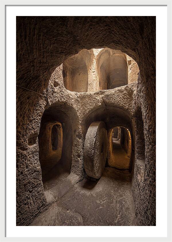 Inside Derinkuyu Underground City
