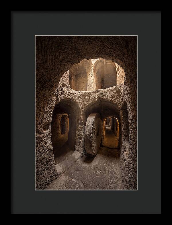 Inside Derinkuyu Underground City