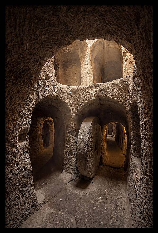 Inside Derinkuyu Underground City