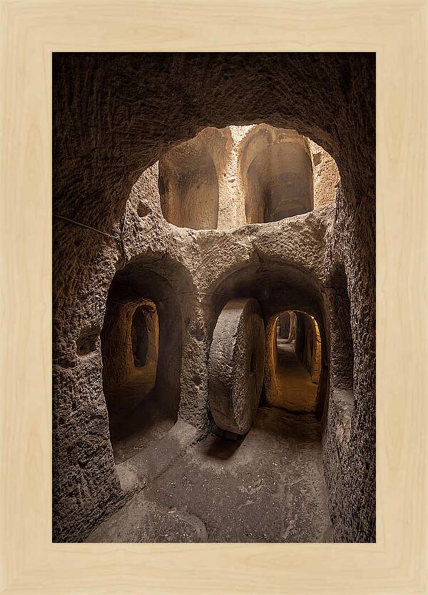 Inside Derinkuyu Underground City