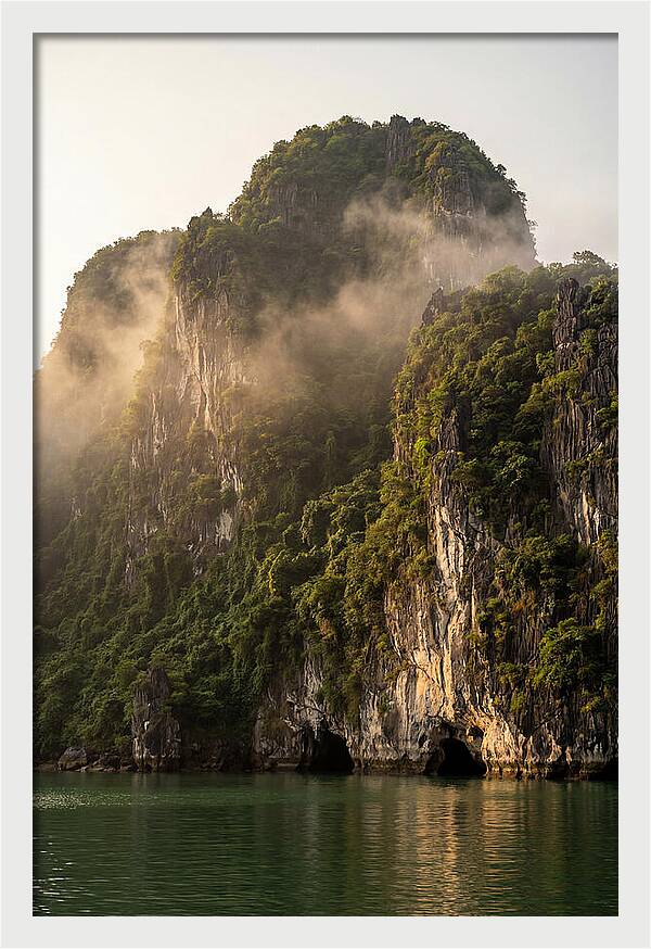 Inside Ha Long Bay At Sunrise