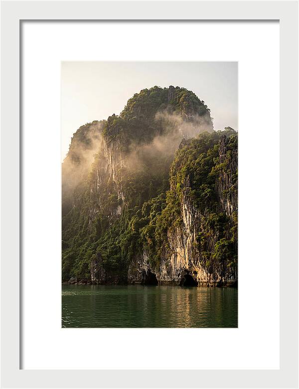 Inside Ha Long Bay At Sunrise