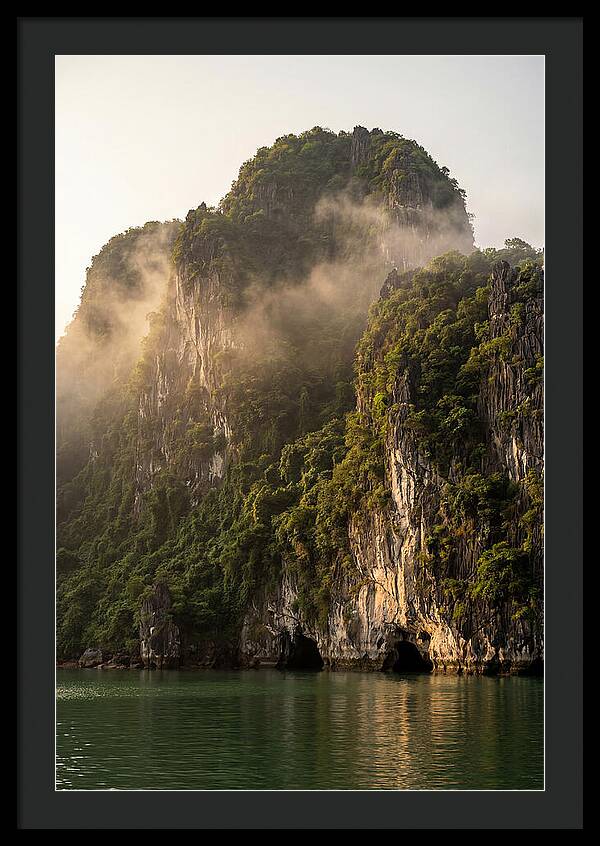 Inside Ha Long Bay At Sunrise
