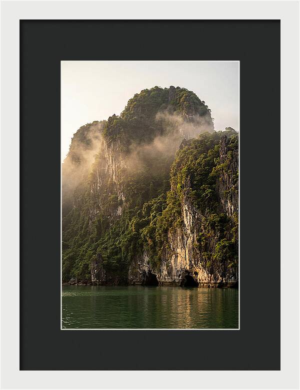Inside Ha Long Bay At Sunrise