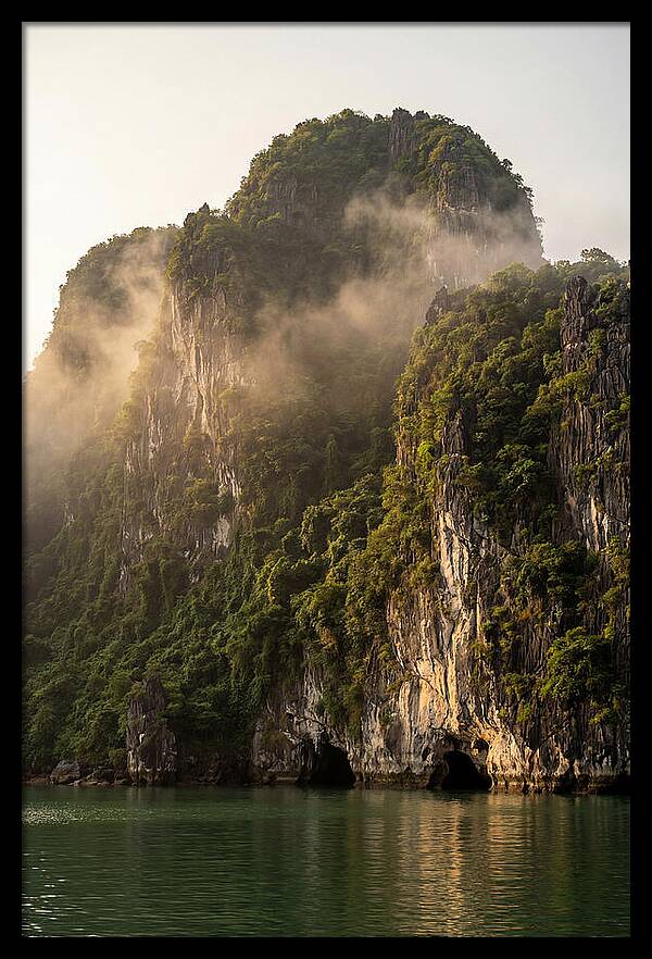 Inside Ha Long Bay At Sunrise