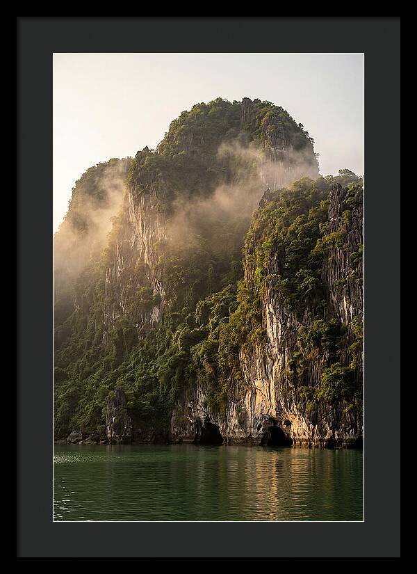 Inside Ha Long Bay At Sunrise