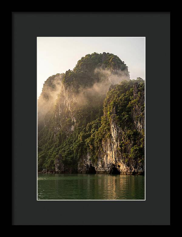 Inside Ha Long Bay At Sunrise