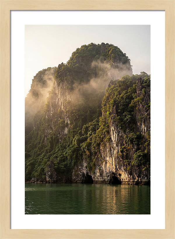 Inside Ha Long Bay At Sunrise