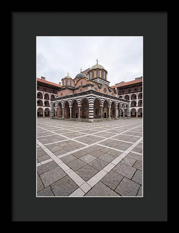 Inside Rila Monastery Courtyard