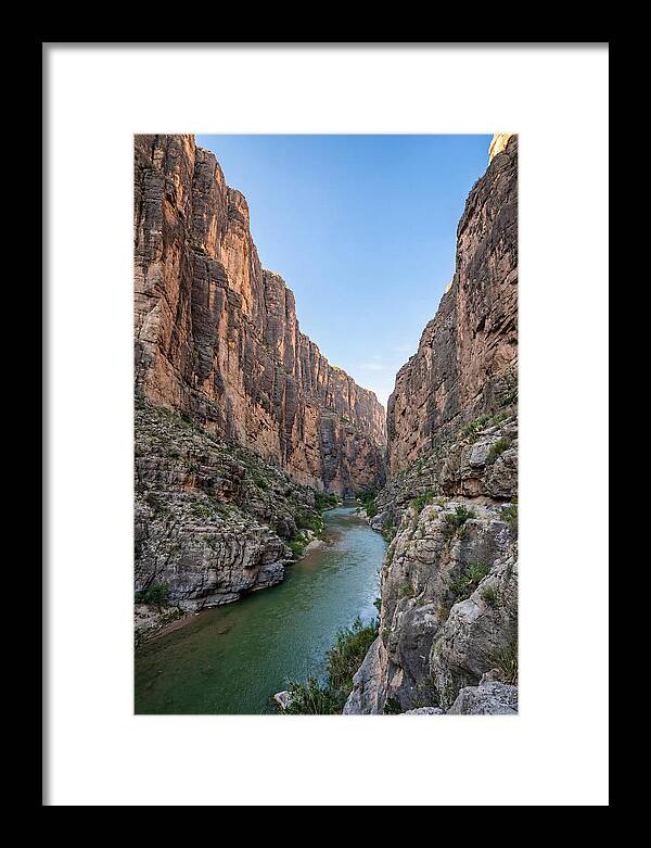 Inside Santa Elena Canyon