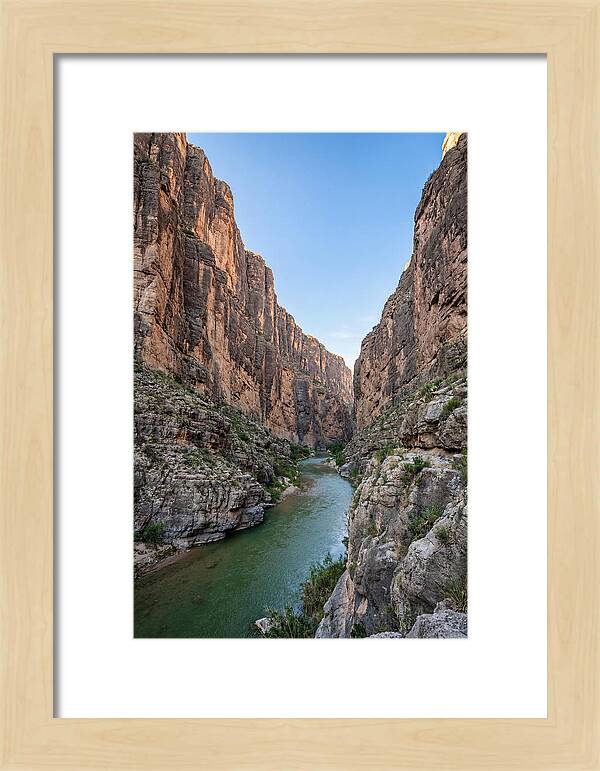 Inside Santa Elena Canyon