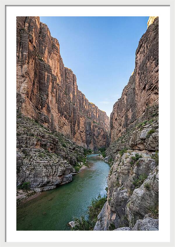 Inside Santa Elena Canyon