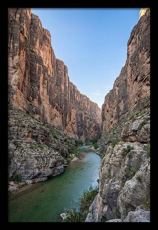 Inside Santa Elena Canyon