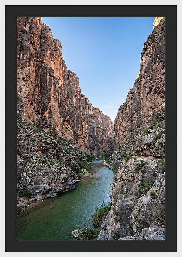 Inside Santa Elena Canyon