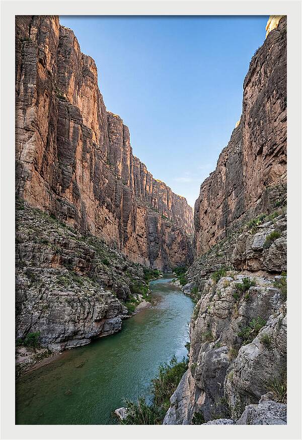 Inside Santa Elena Canyon