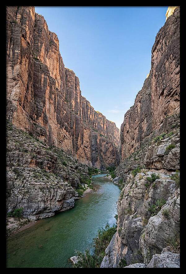 Inside Santa Elena Canyon