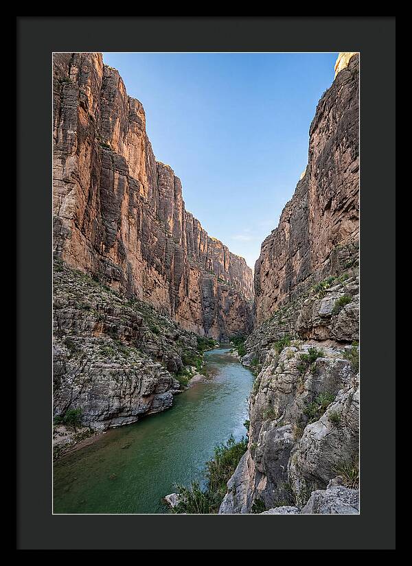 Inside Santa Elena Canyon