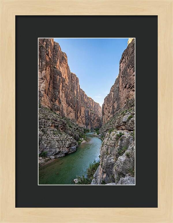 Inside Santa Elena Canyon