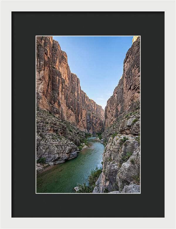 Inside Santa Elena Canyon