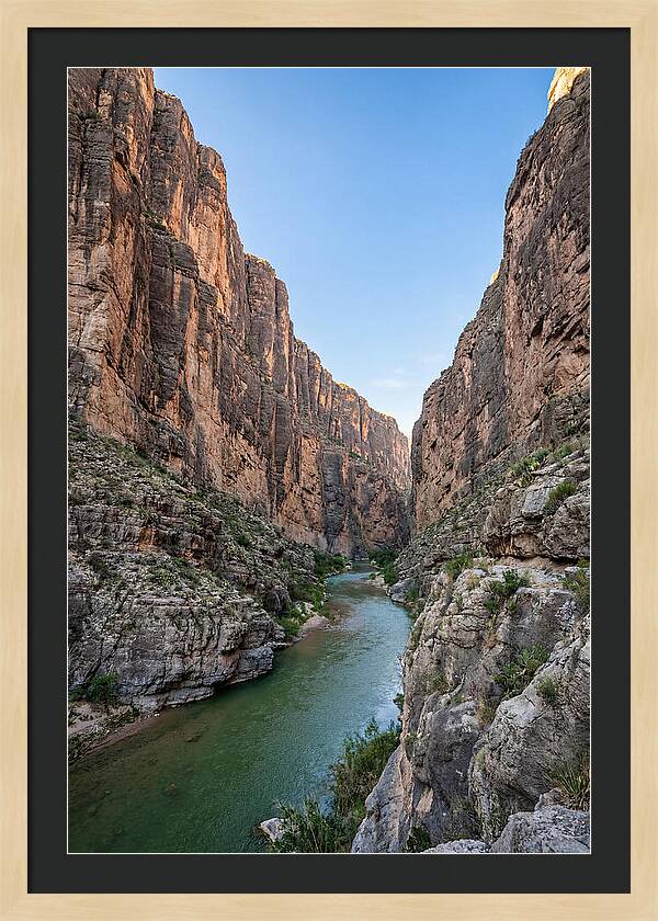 Inside Santa Elena Canyon