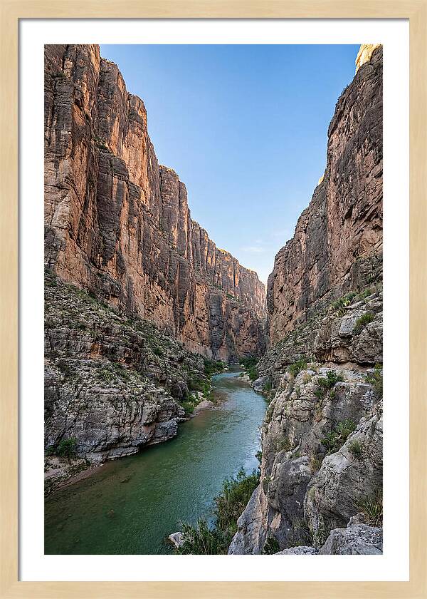 Inside Santa Elena Canyon
