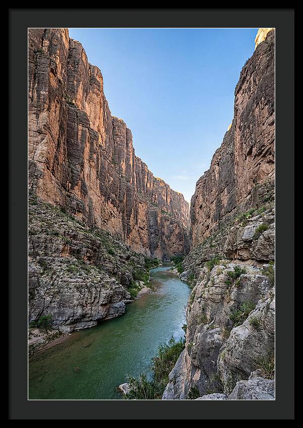 Inside Santa Elena Canyon