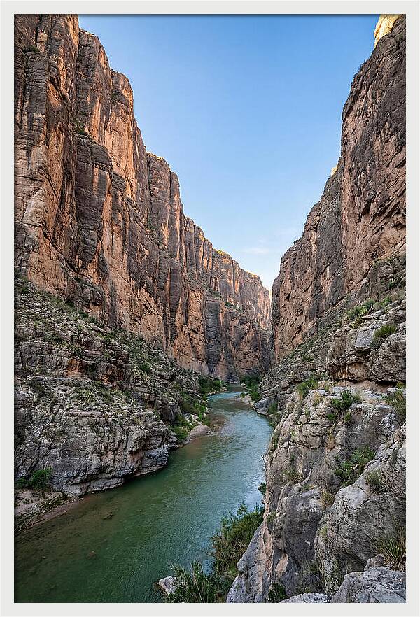 Inside Santa Elena Canyon