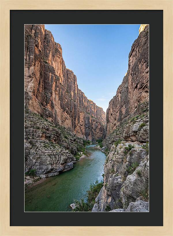 Inside Santa Elena Canyon