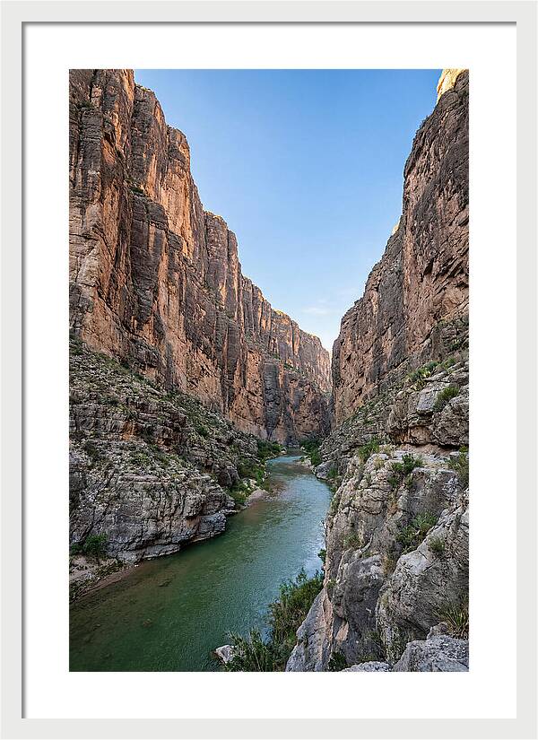 Inside Santa Elena Canyon