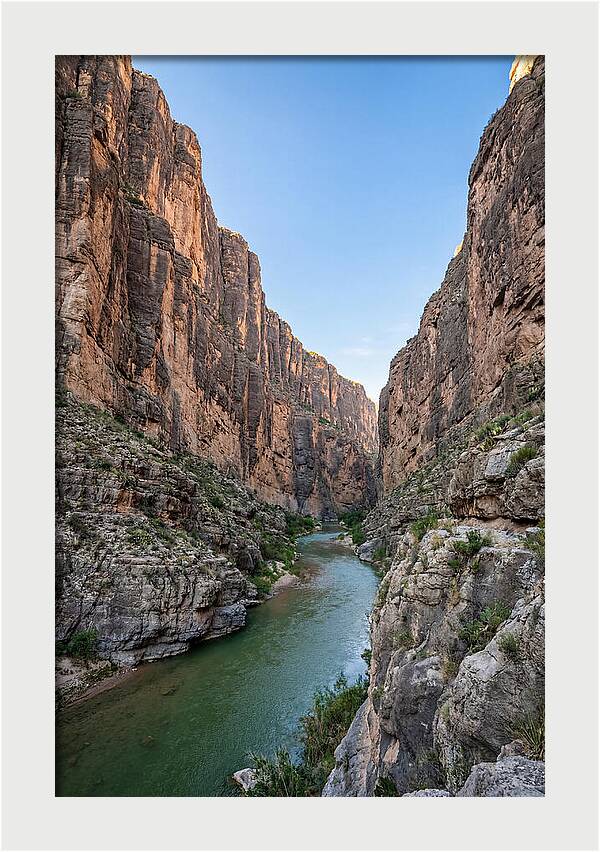 Inside Santa Elena Canyon