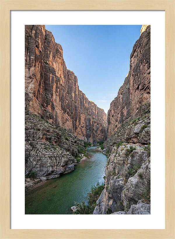 Inside Santa Elena Canyon