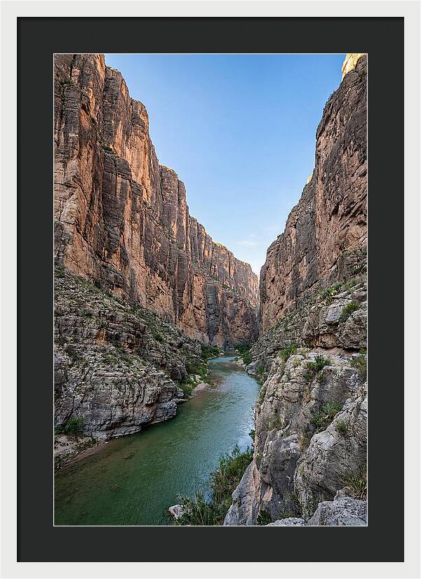 Inside Santa Elena Canyon