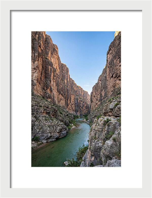 Inside Santa Elena Canyon