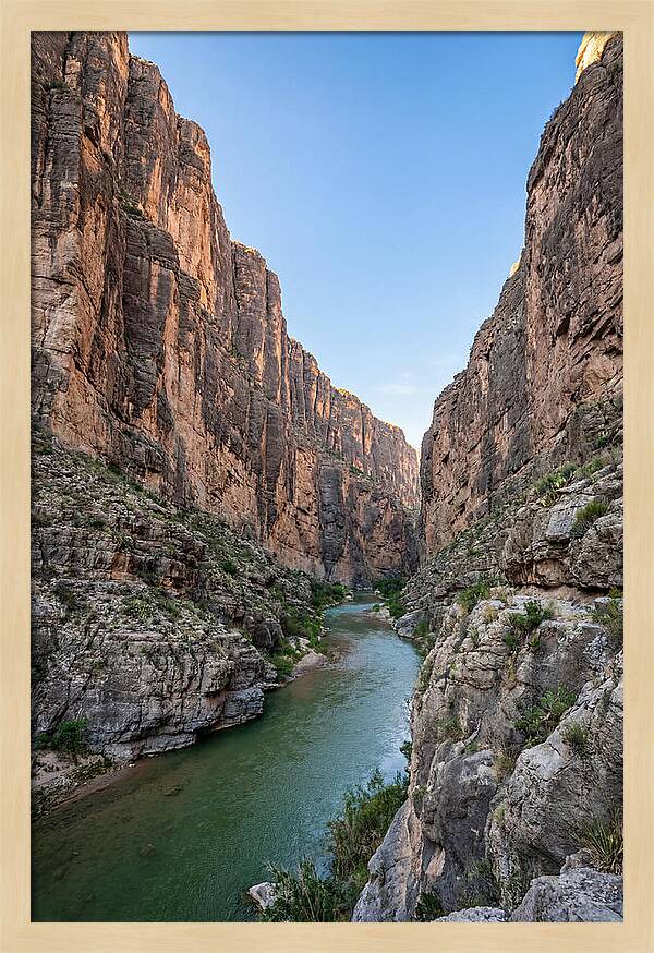 Inside Santa Elena Canyon