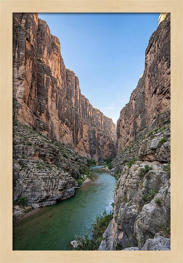 Inside Santa Elena Canyon