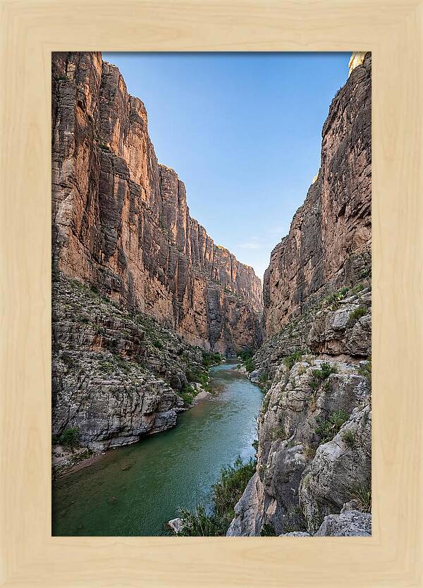 Inside Santa Elena Canyon