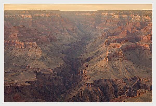 Inside The Badlands At Golden Hour