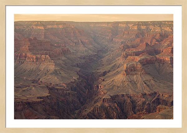 Inside The Badlands At Golden Hour