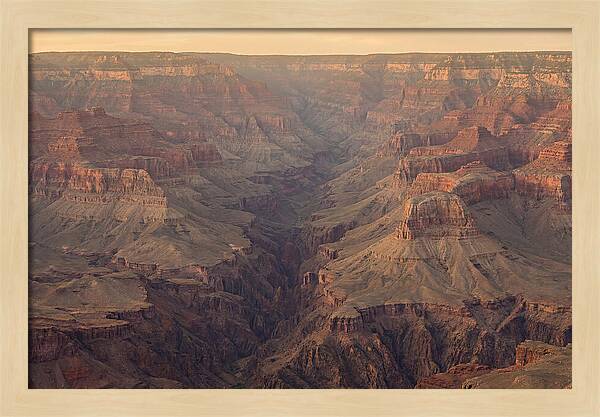 Inside The Badlands At Golden Hour
