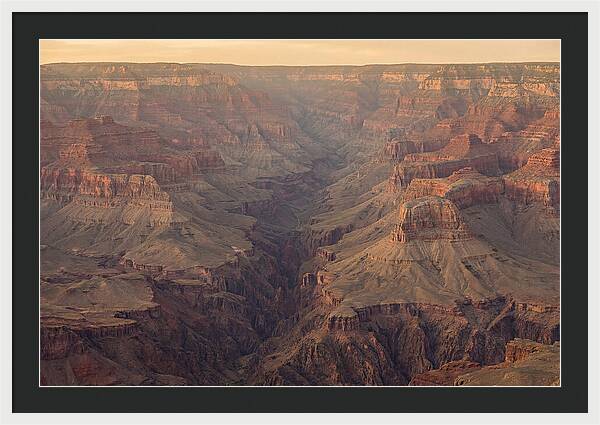 Inside The Badlands At Golden Hour