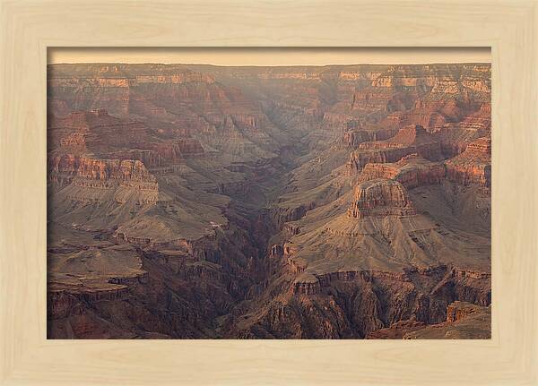 Inside The Badlands At Golden Hour