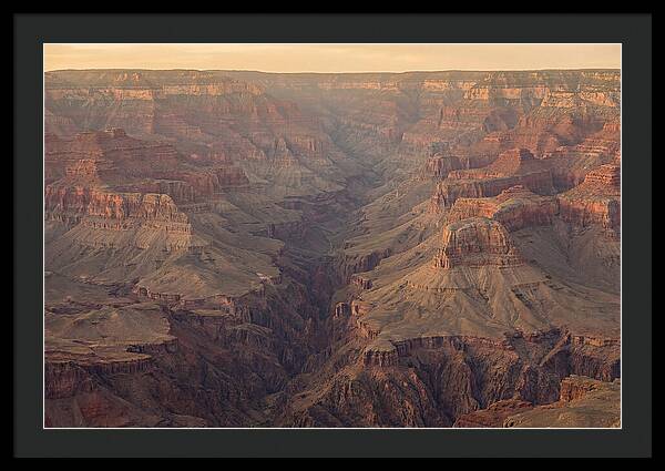Inside The Badlands At Golden Hour