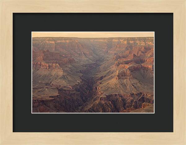 Inside The Badlands At Golden Hour