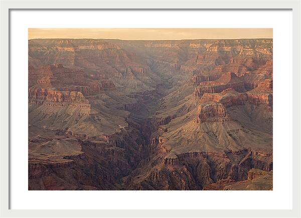 Inside The Badlands At Golden Hour
